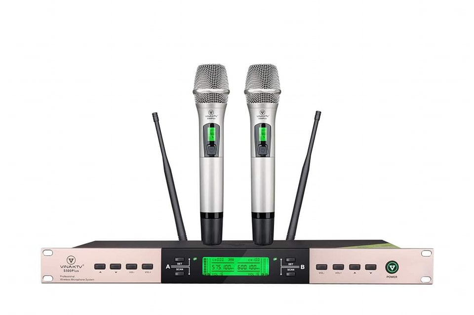 Micro Không Dây VINA KTV S500Plus
